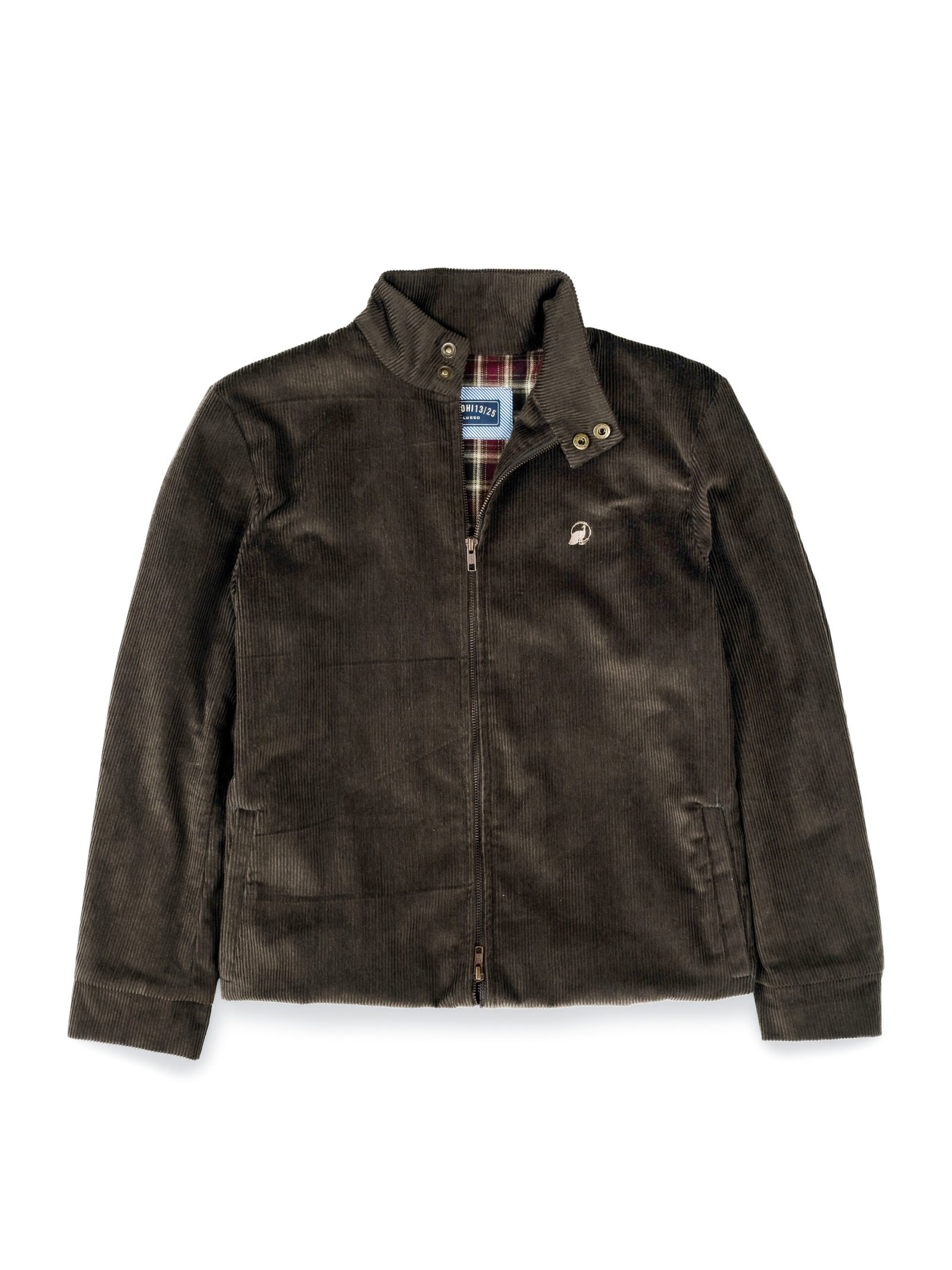 Patiala Corduroy Jacket With Double Side Zipper